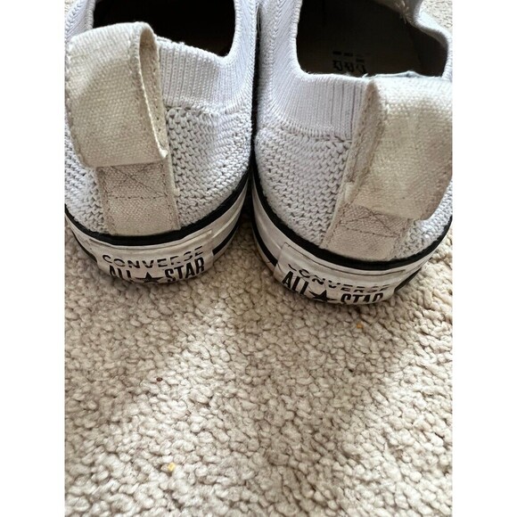 Converse Chuck Taylor All Star Low Top White Lace Up 6 Comfort - Picture 3 of 4